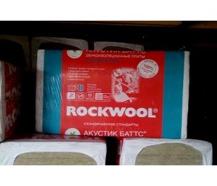 Утеплитель Роквул АКУСТИК БАТТС 1000х600х100 мм