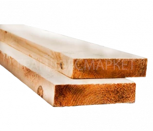 Доска обрезная из осины 40х100х6000