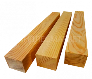 Брус строганый 200х200х6000 (190х190х6000)