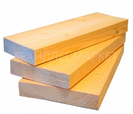 Доска сухая строганная 20х150х6000